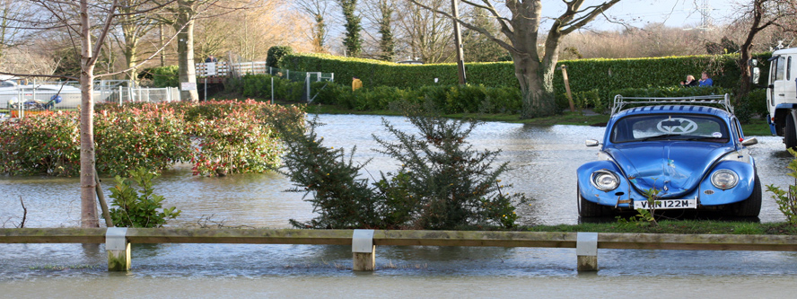 Chertsey Floods 2014